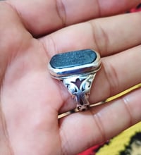 اخوان حديد صيني اصيل صياغه يدويه عيار 925مخطوط جلالات 7 خط سيد محمد ال...