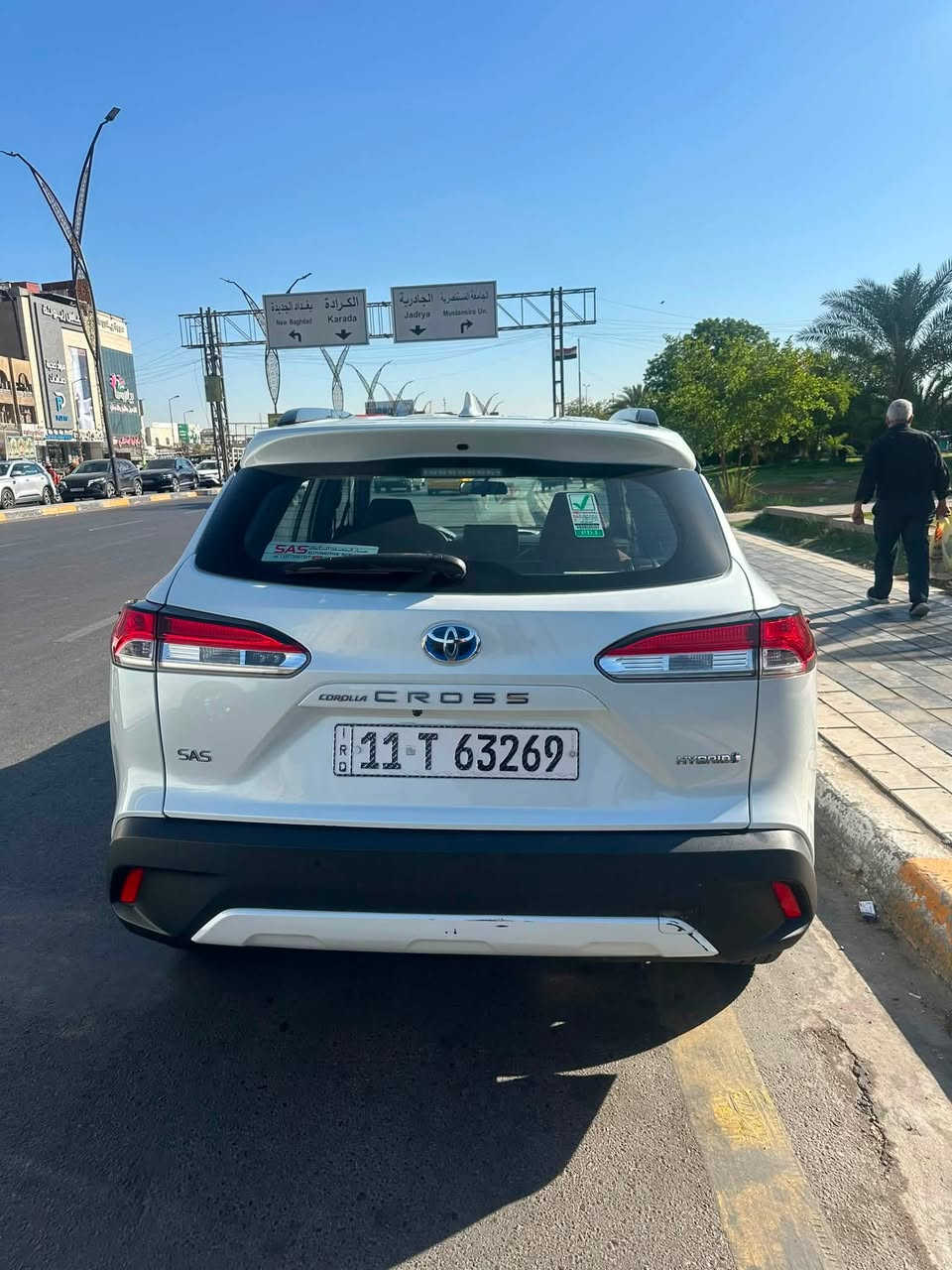 كورلا كروس SAS
موديل 2022
ماشيه 96 كم 
بارد حافة البنيد فقط 
السعر 165
***********
