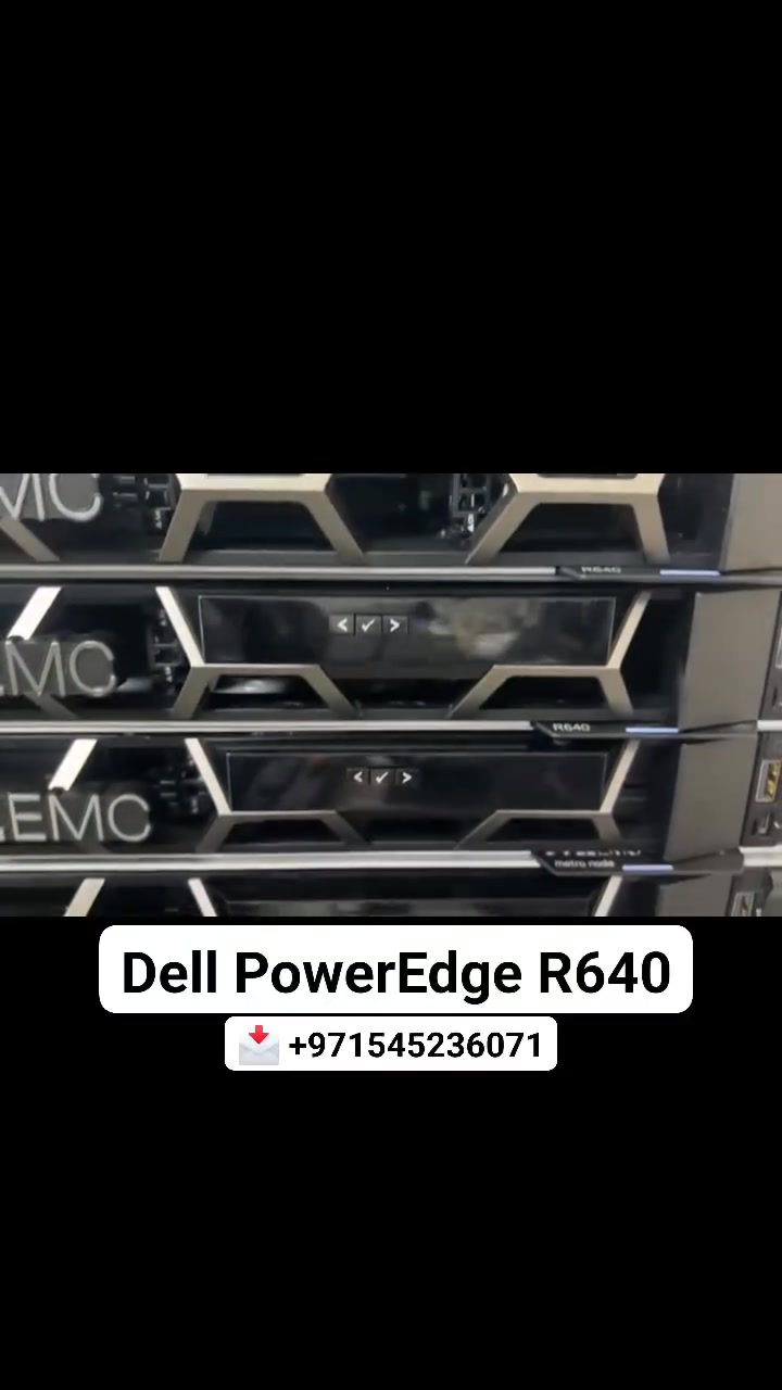 💫Dell PowerEdge R640 [ SFF ]

☑️ Fully Tested , Excellent Condition ..
---------------------------
📍Sharjah - UAE
📩 WhatsApp: +971545236071

#Dell #PowerEdge


**إذا كنت صاحب هذا الإعلان وتريد حذفه لأي سبب، رجاءا أرسل رسالة إلى الدعم الفني**