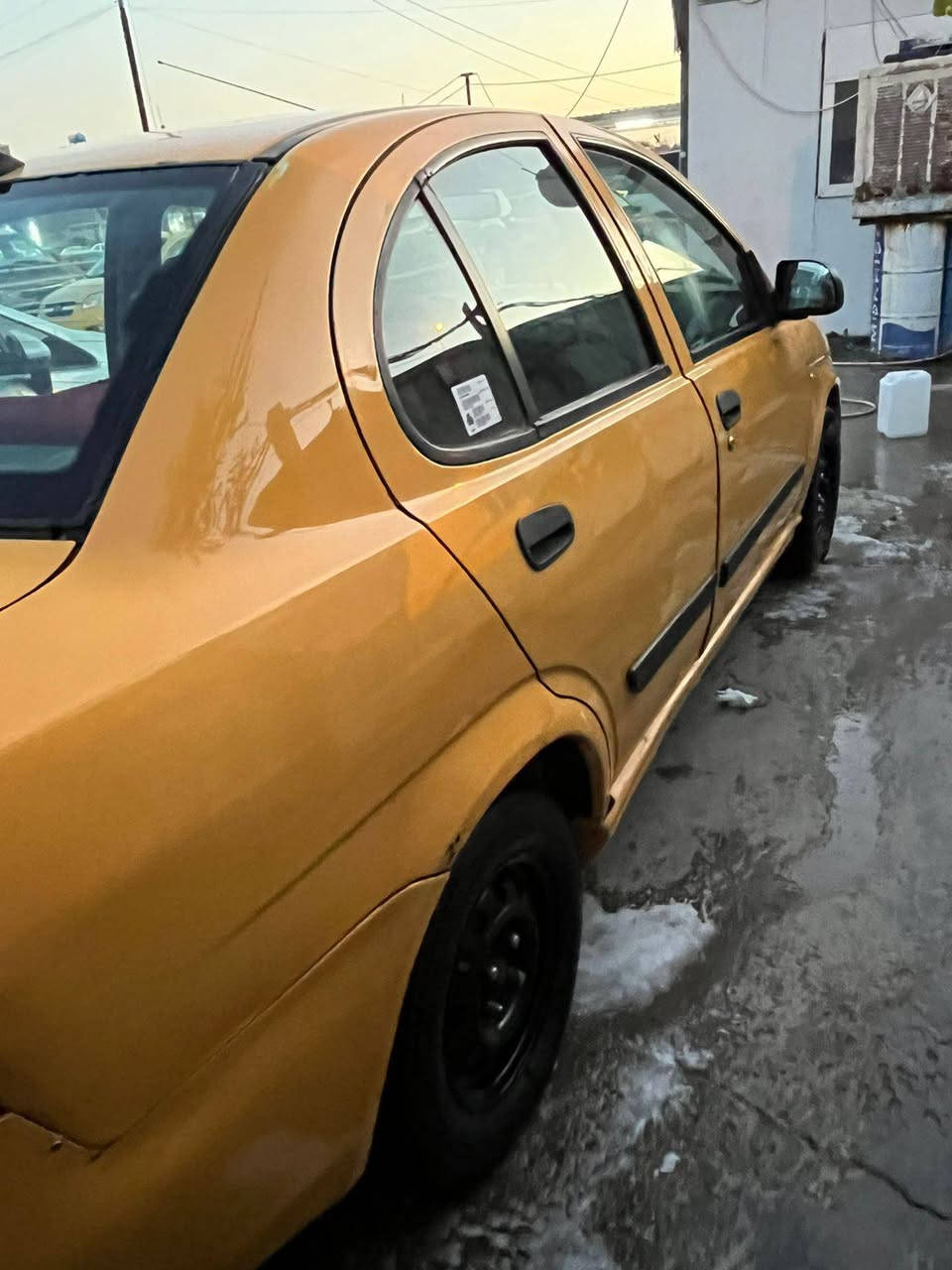 سلام عليكم
طيبه 2015 مكفوله لا ضربه ولا صبغ 
كير مكينه كفاله 
صدر امامي خلفي جديد 
تبريد ثلج 
حماوه جوه الربع 
هيه غرمات مصفره رقم بغداد انكليزي مابيه اي نقص السياره 
عارضه 35 وبيه شي بسيط ويعافيه على الياخذه 
مكاني البياع 
***********
