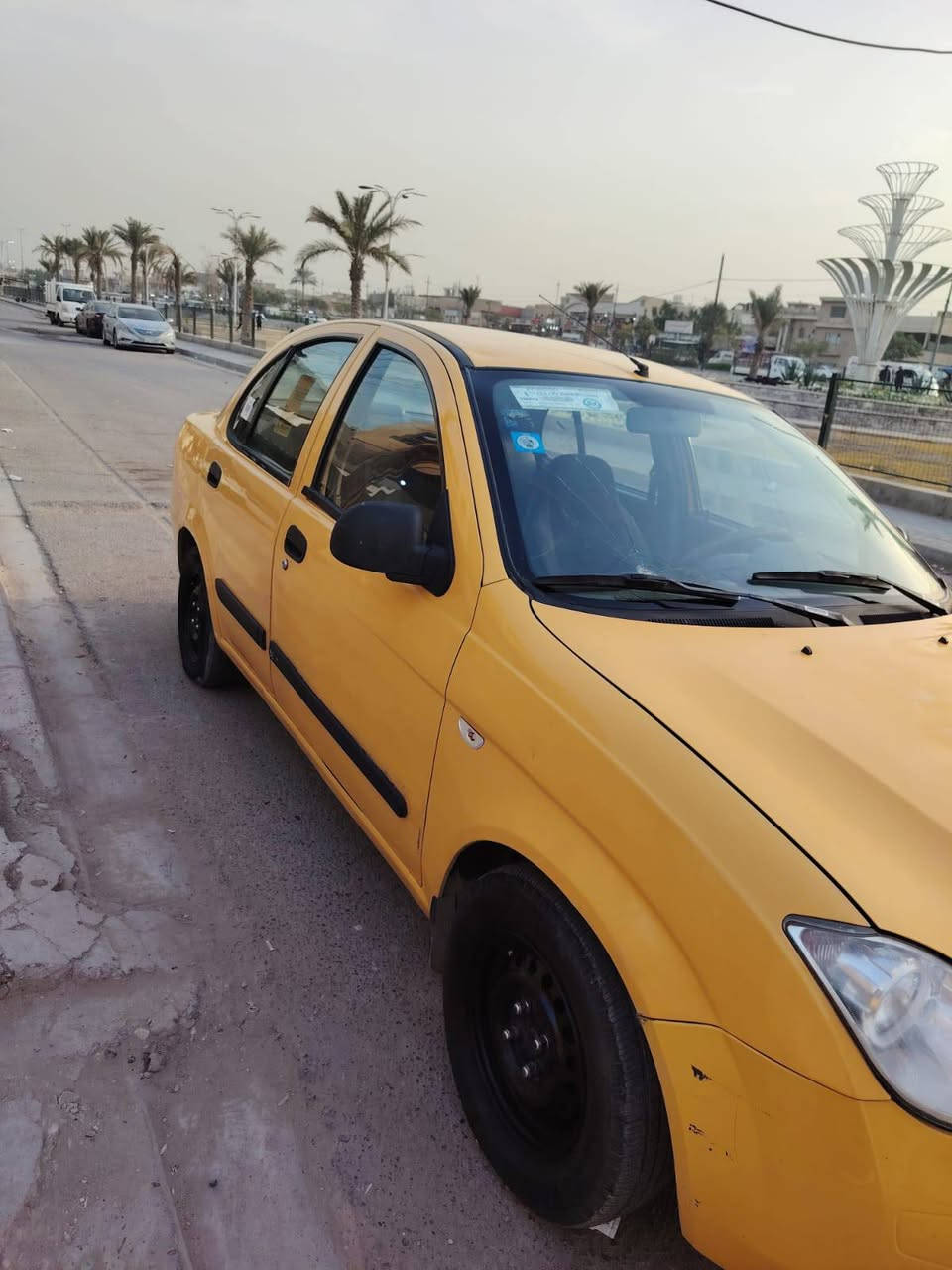 طيبه 2016 للبيع تحويل ثاني يوم كير مكينه مكفولة غرامة هيئه مصفرة تدفئة تبريد ثلج
ضربتهه بالباب الخلفي فقط 
السعر ٣٨ وبي مجال مكاني بغداد حي الجهاد الرقم ***********
