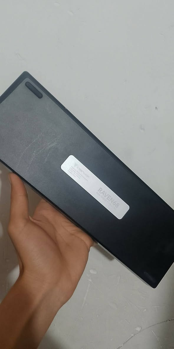 سلام عليكم 
كيبورد raven68 حجمه 68% وياه كويل كيبل وكابسات اخضر سمائي الكيبورد وية الغراض كلهن ب45 الف
مكاني بغداد الحرية موجود توصيل


**إذا كنت صاحب هذا الإعلان وتريد حذفه لأي سبب، رجاءا أرسل رسالة إلى الدعم الفني**