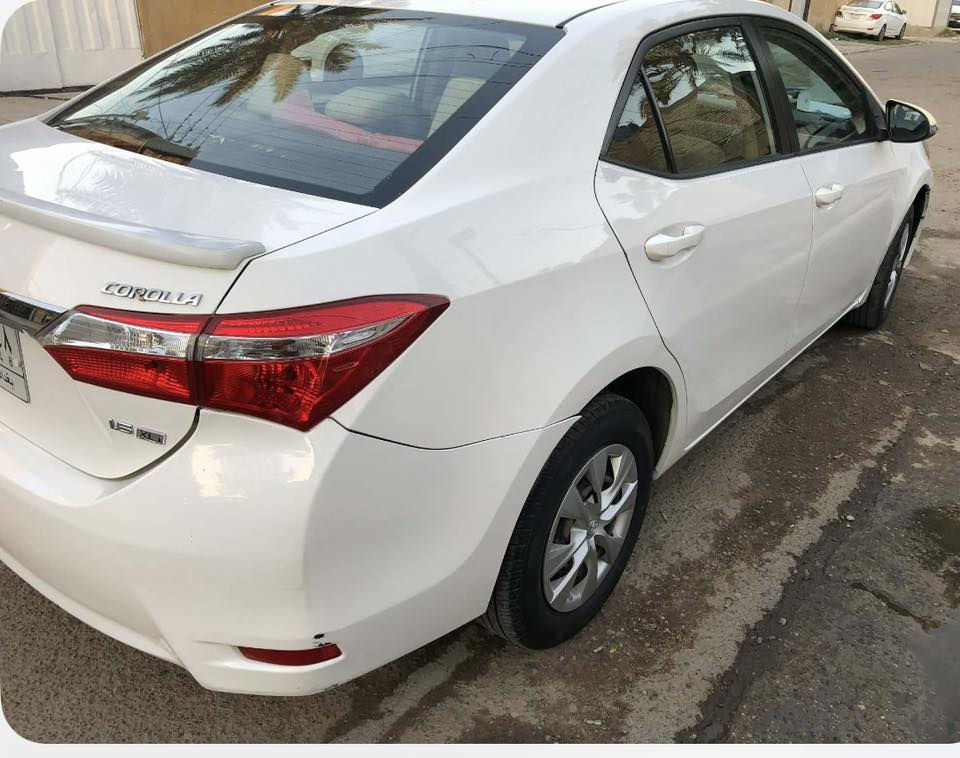 السلام وعليكم كورلا خليجي 2015مال شركه مكفوله من صبغ فقط بارد نهايه جاملغ سياره نظيفه صدر جديد تبريد محرك كير سعر 145 ورقه بغداد حي العامل ***********
