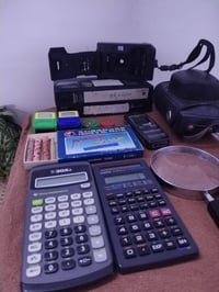 مكبرة ياباني • حاسبة كاسيو • طقم