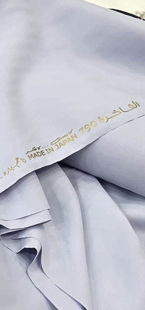 جديدنا للموسم الصيفي ٢٠٢٦ .
قماش سلك الطايح   ( الفاخره 790 ) .
السلك الطايح  قطني خالص وثقيل ( عديم الشفافيه )

تحب الزين والفخم وفي نفس الوقت مريح .
وبالوان متنوعه تناسب جميع الاذواق .

‏MADE IN JAPAN صنع في اليابان

مصنوع من اجود انواع الخيوط اليابانية القطنية . 

قياس القطعه ( ٣.٤٠ )  متر .
سعر القطعه  ( ١٠٠.٠٠٠ ) الف .
 
للحجز والتثبيت مراسلة الصفحة او الواتساب .
متوفر توصيل لجميع المحافظات مجاني .

بغداد - الشورجة - سوق العريض قرب البنك المركزي .
***********   او ***********  ( ابو سنان ) .
