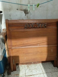 سرير منام نفر خشب صاج اصلي جاهزه للبيع ومبرده داخليه للبيع في بغداد/ ا...