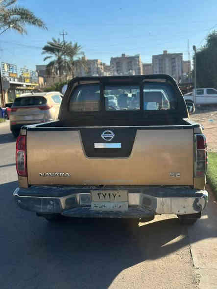 نيسان نافارا 2008 – خليجي بنزين + منظومة غاز (ضمان شركة)
مواصفات خليجي / 
• الموديل: 2008
• الممشى: 297 ألف كم
• المحرك: مُجدَّد تجفيت درجة أولى – نظيف بدون تبخير
• الوقود: بنزين + منظومة غاز مع ضمان الشركة
• الحالة الخارجية: بدون حادث وبدون صبغ
• ملاحظة: صبغ بسيط جداً بلد عاميّة على أثر دعمة خفيفة (موجودة بالصور)
• الإطارات: تايرات أصلية
• السنوية: ساقطة وتحتاج تجديد فقط
• السيارة جاهزة وما تحتاج صرف
السعر: 95 ورقة فقط
المكان: بغداد
 سيارة اقتصادية، استعمال هادئ مناسبة للشغل والطلعات.
مكان السيارة بغداد حي الجامعة 
***********
