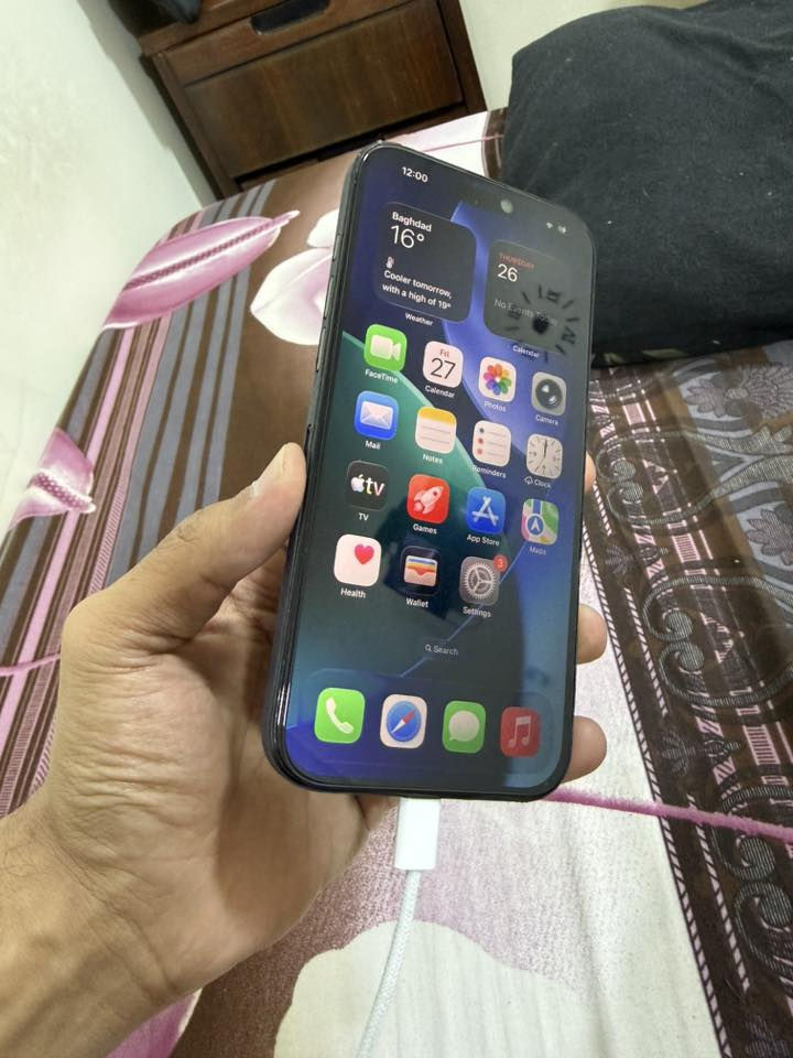 السلام عليكم

ايفونات ثنين للبيع

الاول ١٦ برو ماكس لون اسود ذ ٢٥٦
بطارية ٩٤

مبدل بي بطارية تفصيخ
كامرة تفصيخ
شاشة تفصيخ
تجي تفحص براحتك
ضهرة مكسور

ب٦٠٠ الف قفل

الثاني ايفون ١٦ برو ماكس لون دزرت
ذ٢٥٦
بطارية ٩٣
دبل سيم كارت
مبدل بي ضهر فقط
مليون قفل

ثنينهم بدون غراض
***********
واتساب
