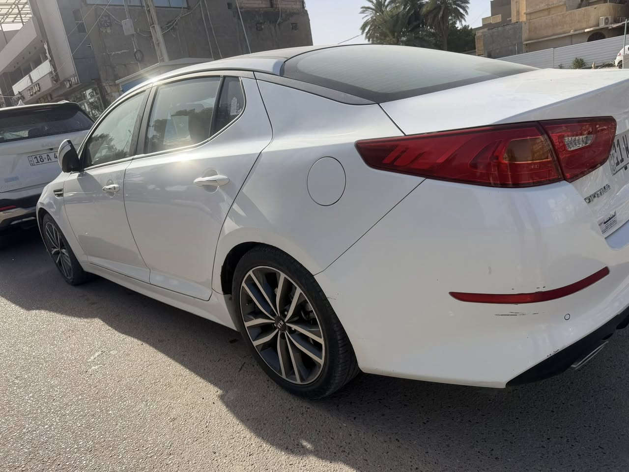 اوبتما خليجي 2014 اعلى فئه vip
بصمه
خزن ميموري وضعيتين 
تدفئه تبريد كشنات
كشنات جلد 
كامره وحساسات 
بانوراما طگتين 
شفتات ستيرن 
سماعات انفنتي 
مري شفط 
مكينه ٢٤٠٠ دوش مفتوحه 
رقم بغداد انكليزي ماشيه ١٣٠
بيها صبغ جاملغ خلفي بدون ضرر باب خلفي مفتوحه تطبيع بدون صبغ او بارد وبارد مقدار شبر بلباب 
مكانها حله شارع ٤٠ للاستفسار ***********

