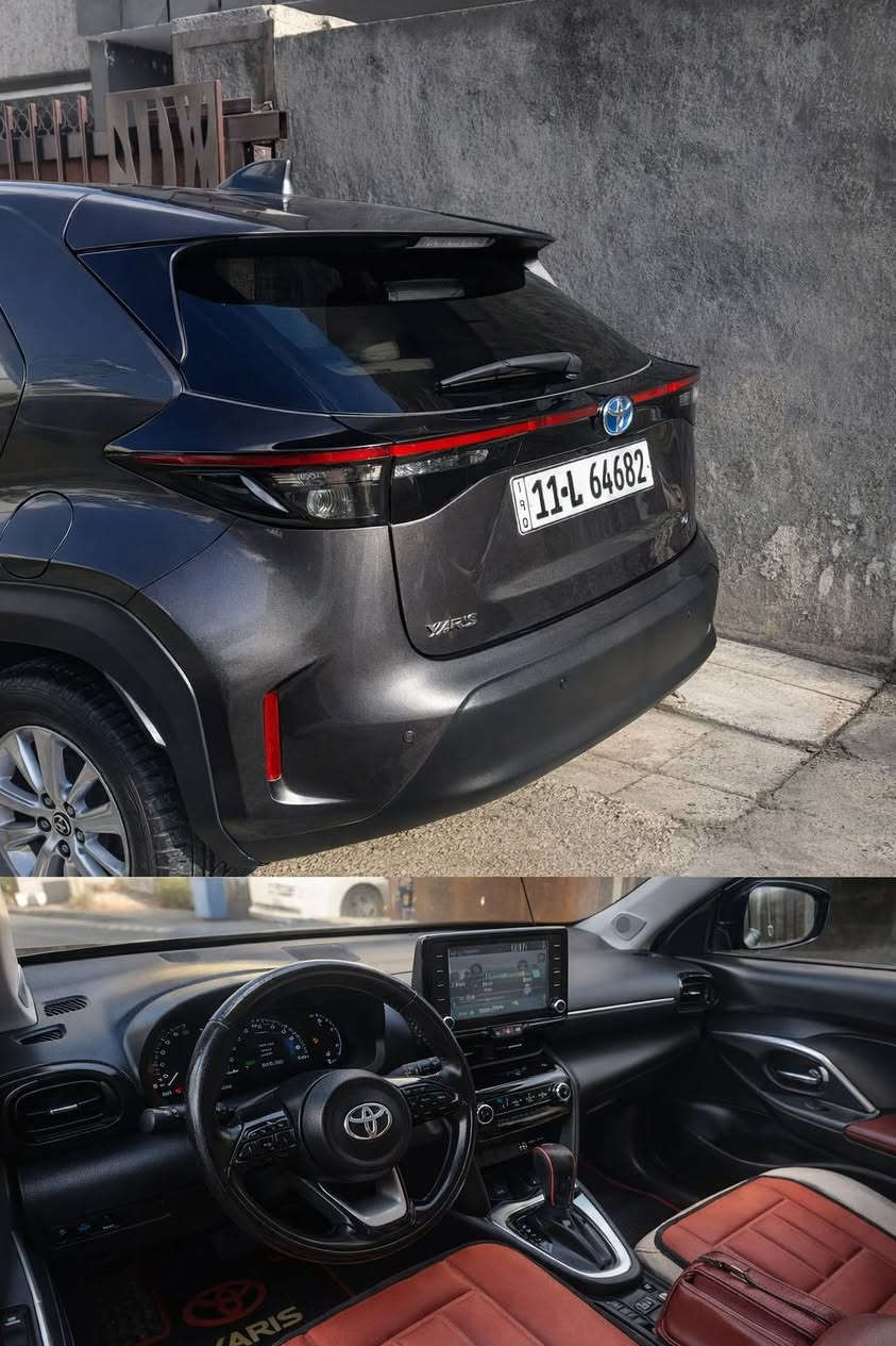 تويوتا يارس كروس هايبرد ٢٠٢٣ فول عدا الفتحه ماشيه ٣١ . السعر١٢٥.  ***********
