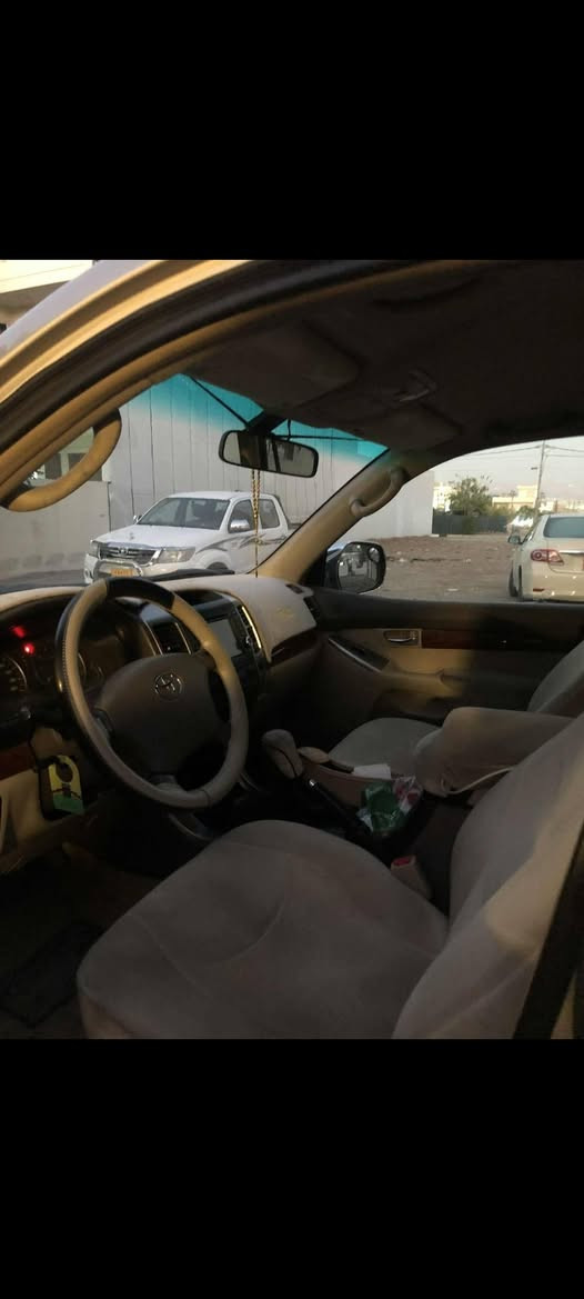 ️ السَّلَاْمُ‌ ‌عَلَیْکُم‌  
تویتا برادو
مودیل ٢٠٠٦
بدون سبوغ
بدون تعدیل 
بدون ظربة
دعامي ویة دعامي بشرط
سیارة کلش جدید
موسفات vx 
ستة سلندر
تبرید ساخن و بارد
تبرید بشرط
محرك کبیر 
حجم محرك ٤٠٠
دبل اکسل
اکسل بشرط
ثلاث قطع كشن 
داخل اسفر
اربع جام اوتو
هوة گیر توماتیک ویة گیر عادی
لایت زینون
سعر ١٥٠ ورقة بیها مجال
رقم ***********
