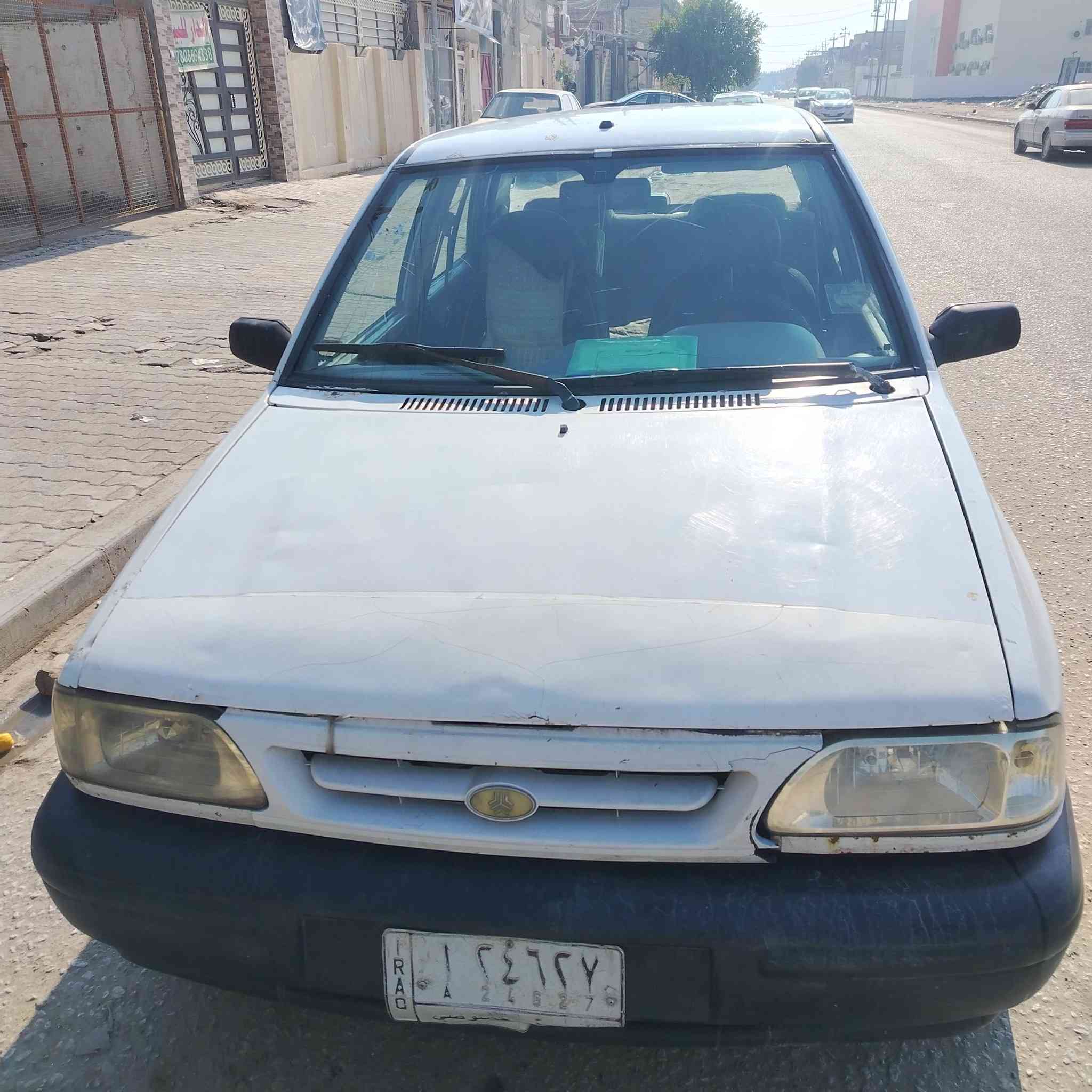 سلام عليكم... سايبه موديل ١٢ سياره كما موضحه بصوره رقم بصره مشروع وطني مالكه نجف يريد مداور ثاني يوم سياره مكانه نجف حي المهندسين  عوزه ترتيبات بصيطه سعر٢٥ وبيه مجال الطيبين شي بصيط ***********
