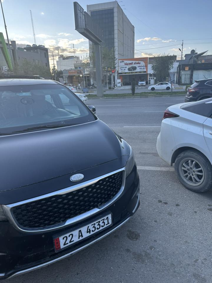 كيا سيدونا ٢٠١٦ قطعتين صبغ باب وجاملغ رقم أربيل أجره تحويل مباشر سياره جاهزه بدون نقص مكانها أربيل سعرها ١٥٥ ورقه للاستفسار ***********
