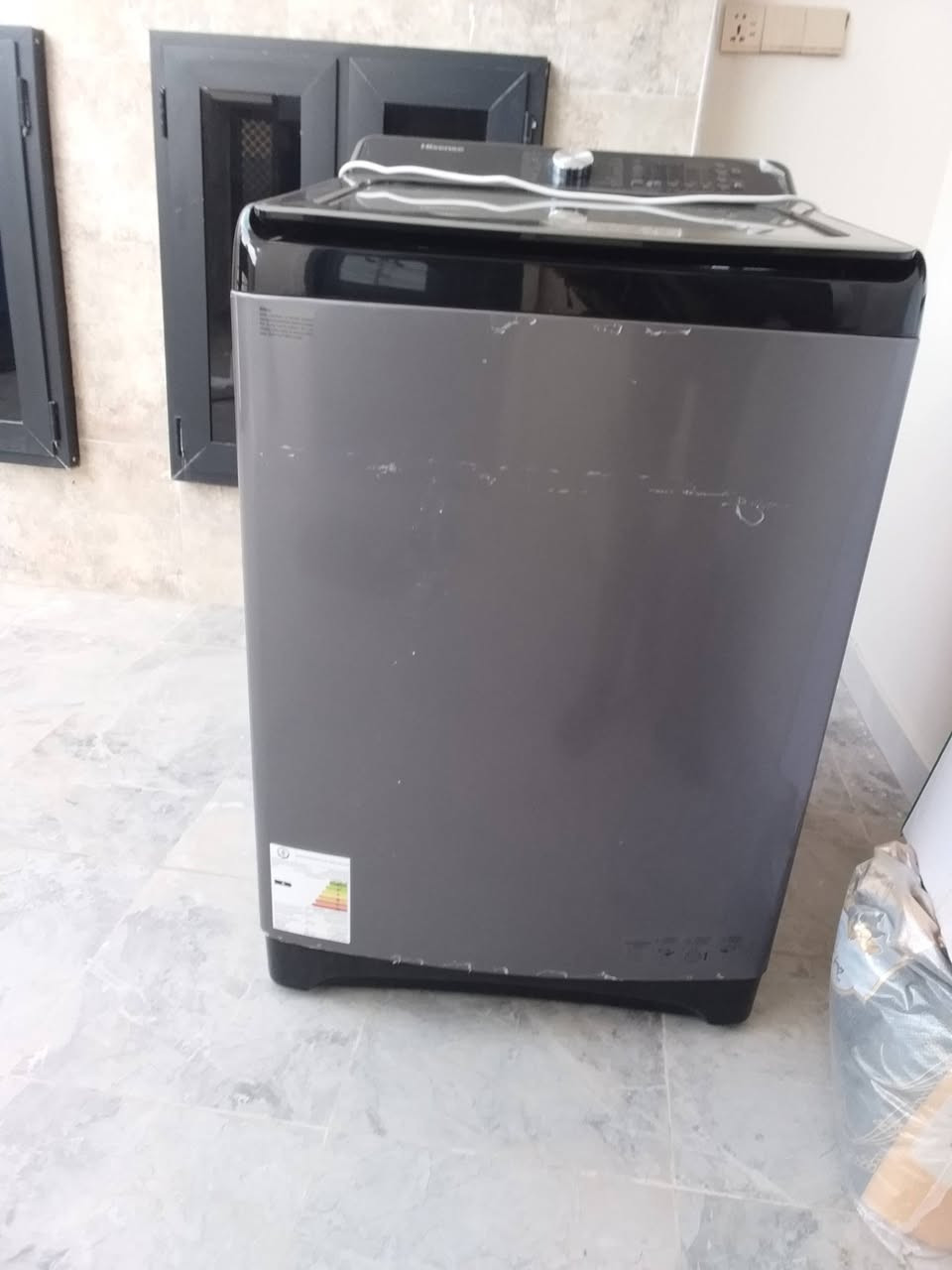سلام عليكم 
غساله هايسنس أوتوماتيك حجم 17 استخدام كلش قليل سعر 325 
*********** واتس أب
