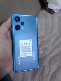 جهاز بوكو F5 فايف جي نضافه 100 ذاكره 256 رام 12+12 بطاريه 5000  معالج ...