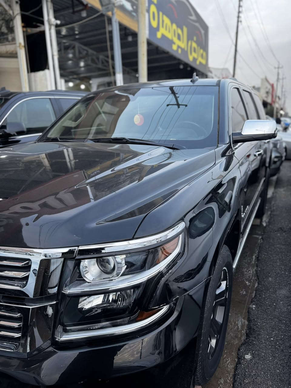 تاهو 2015LTZ
مقاعد VIP
داخل قهواي ملكي 
كشنات جلد 
كشنات كهرباي 
كشنات تدفه وتبريد 
تحديد مسار 
تحديد سرعه 
5بصمات البواب 
4ويل 
قاصه موجوده 
تلفزون 
فتحه السياره 
استيرن هيتر 
دوسات كهربائيه 
زينون السياره 
حادثه مثل ما موضح بيه 4قطع 
دخول جديد العراق 
كتاب ضباط 
سعره 285&
التواصل ***********
التواصل ***********
