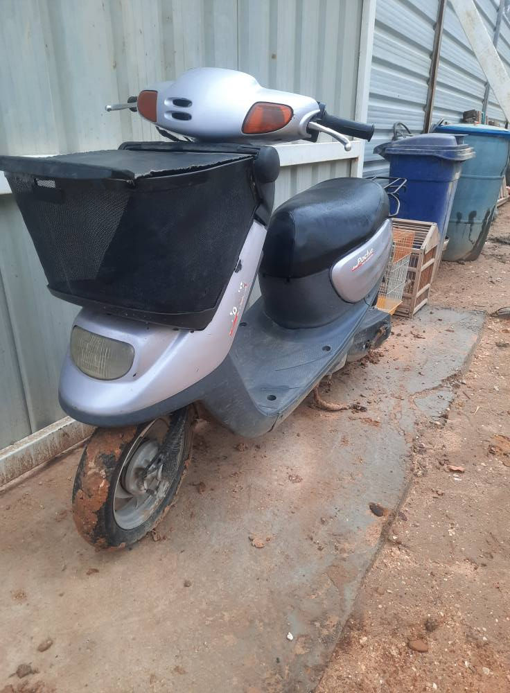 السلام عليكم دراجه منغولي ٢٠٠٣ للبيع سعر ٥٠٠ وبيه مجال العنوان كربلاء فلكه كنطره السلام للإستفسار ***********حسين السلامي
