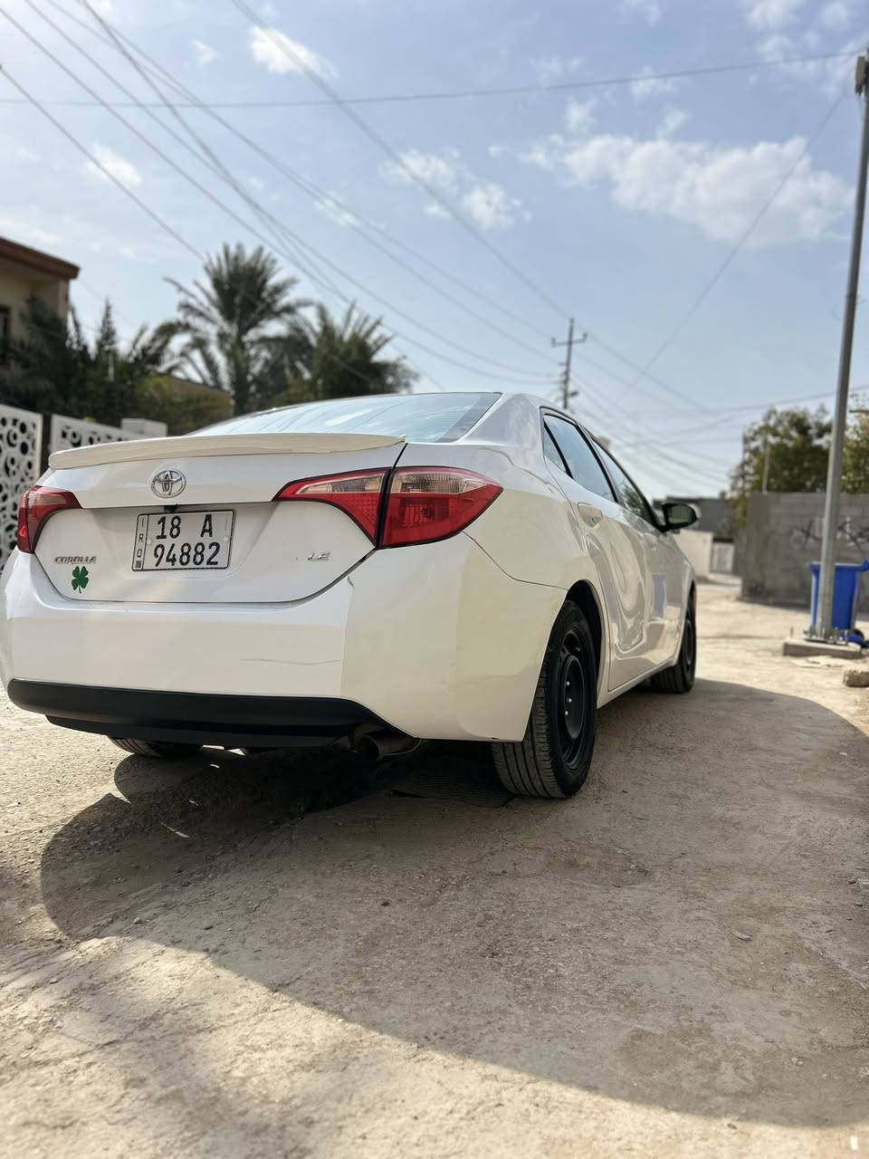 السلام عليكم لبيع كورلا موديل 2018فئه Le مكينه 1800 وارد أمريكي حادثهه بسيط جدا بارد بالبنيد وبارد بقبق الجنطه وهنا بالعراق بيه نص جاملغ وربع باب الصدر بدون دواخل وبدون ايرباك وشرط السونار حره تحويل مباشر رقم بابل السياره جاهزه من كل شي حداديه تخم تاير السعر128وبيه مجال لشراي مكان السياره الحله مركز المدينه
رقم الهاتف ***********
