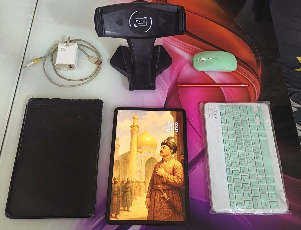 شاومي باد 6 / تخزين 256G
مبدل شاشة اصلية تشغل 144Hz
ملحقات/ ستاند كيبورد ماوس قلم گفر
الشاحن اصلي 33w واط
مكان بغداد الشعب / يتوفر توصيل
هاتف/ ***********
سعر: 300 الف وبيه مجال لطيبين
