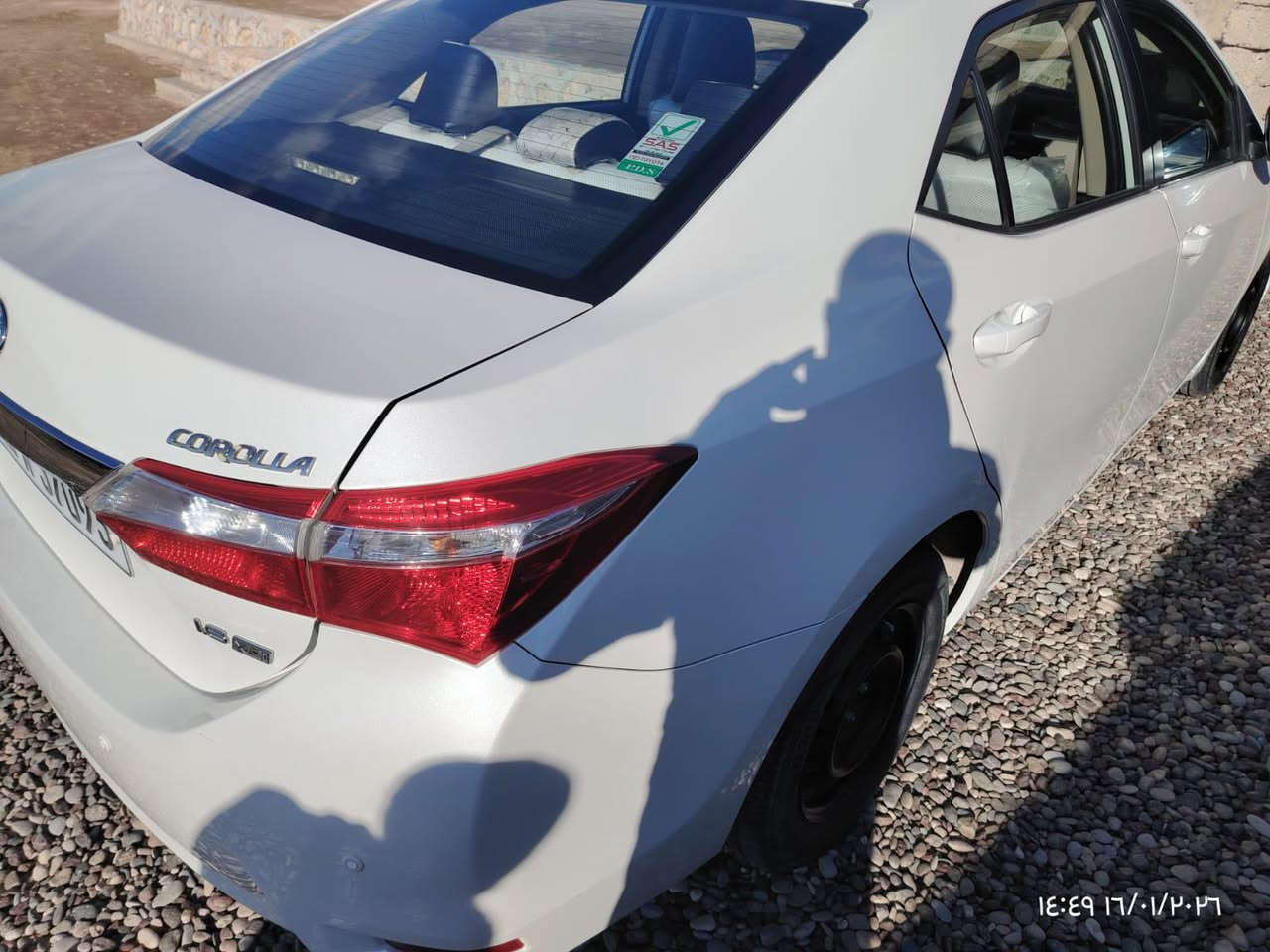 السلام عليكم
كورلا ٢٠١٥ خليجي شركة ساز

كلين لا بارد ولا خدوش ولا رصعه شرط

كير محرك كلها شرط

تواير باتري جدد كلها واحد على واحد

رقم بغداد بسمي شرط التحويل

المكان الشرقاط

السعر المطلوب ١٥٣ وبيها مجال

للأستفسار اتصل :-***********
