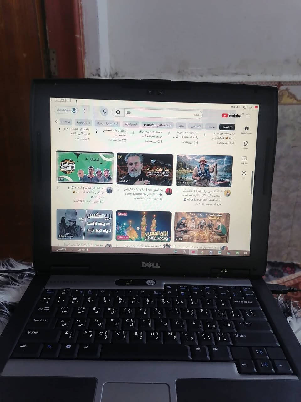 لابتوب DELL مابي بطاريه يشتغل بس على الكهرباء سعره ٥٠ الف أو مراوس موبايل مكاني الديوانية شارع الوكفه ***********
