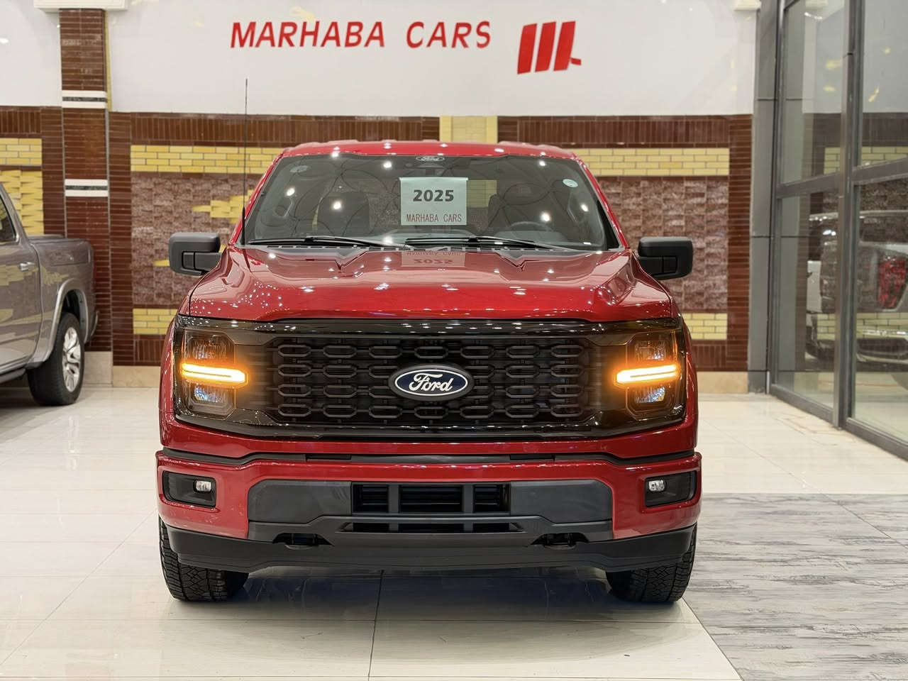 MARHABA CARS ERBIL
——————————
BRAND : FORD F150
CLASS : STX
ENGINE : V6 - 2.7T - 4x4
STATUE : 1 PART PAINT ١ قطعة صبغ
YEAR : 2025
PRICE : 33,500 $ 
COUNTER : 10,000 MILE
IMPORTING : وارد كندى
ADRESS : Erbil , أربيل شارع ١٠٠م صف دائرة گمرگ
FOR IFORMATION CALL US :
MARHABA CARS 
 📞 : ***********
