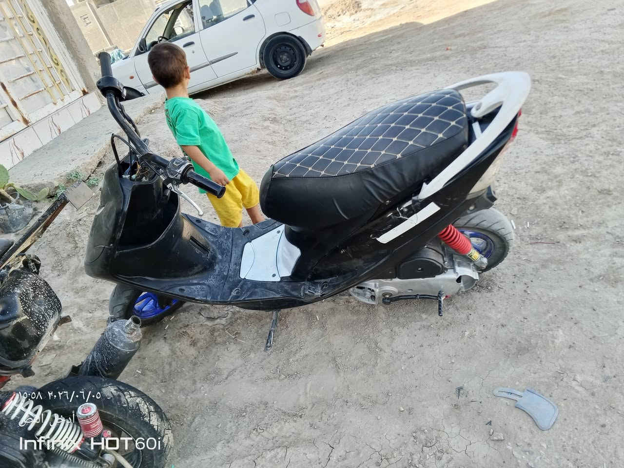 سلام عليكم ماكس عدله مكينه 49بلاد شرط شلعه معدل اقلاع دراجة نضيفه حيل نضافه كدامك ضفيره كامله جيب وشد بيع أو مراوس شعندك مراوس نزل السعر 325وبيها مجال المكان كربلاء العطيشي الحسينيه الرقم ***********
