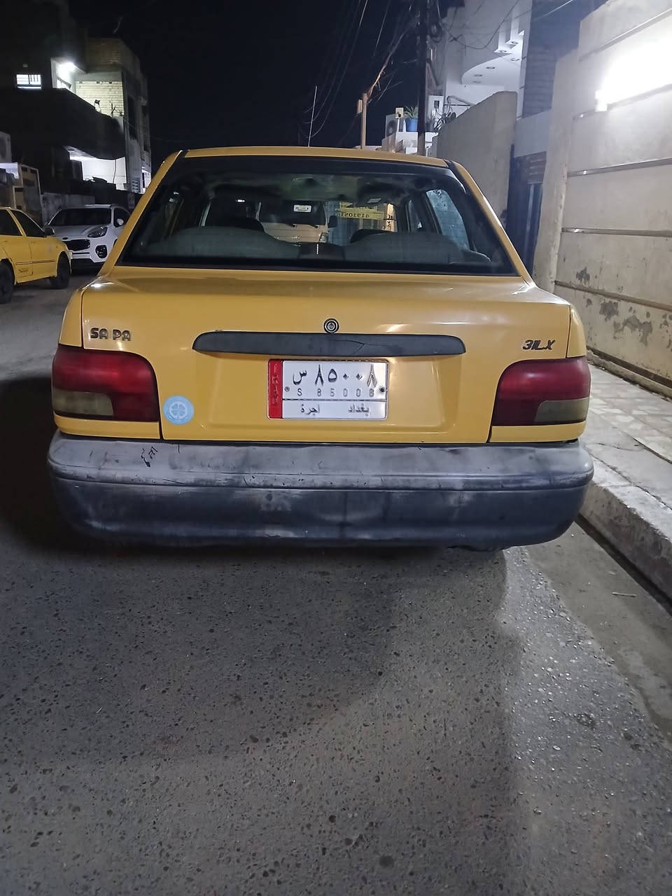 سلام عليكم حبايب سايبا مديل ٢٠١٤ محرك كير تبريد دواخل تخبل رقم بغداد الماني محرك لوك شاشة كفالة من ظربة تعمير هلالات فقط ولشراي يجي يفحص ويدلل هيئة غرامات كلهة علية سيارة بسمنة السعر ٣٠ قفل بدون عملة وبدون احراج مكان سيارة بغداد زعفرانية شارع لمعهد للاستفسار *********** ابو رسل
