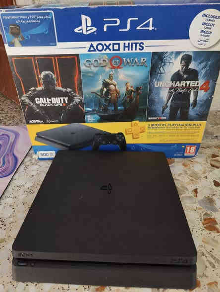 للبيع 
بلي 4 سلم مهكر 
كلش نضيف ماخذيه جديد وعلى وضع الشركة تجي وتشوفه 
بيه العاب قويه جدا 

فيفا 23
فيفا 26
بيس 21
كوست أو توشيما 
سبايدرمان 
كل اوف ديوتي 

كامل ملحقات 
جوستكات عدد 2

جهاز عل وضع الشركة 

السعر 250

مكاني بابل مركز 
***********
