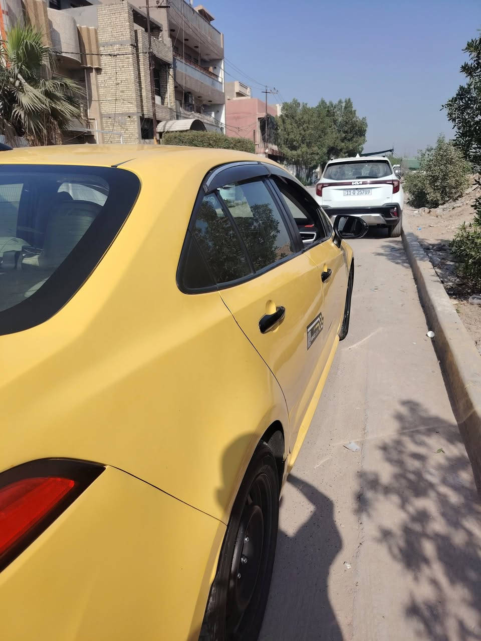السلام عليكم
كورولا ايل اي موديل 20 حادثة مرفق بالصور بدون ايربالك تخم تاير جديد دوشمة جديدة باتري جديد تحويل مباشر مكاني بغداد الشعب حي البساتين السعر 130وبية مجال بسيط للاستفسار الاتصال على الرقم ***********
