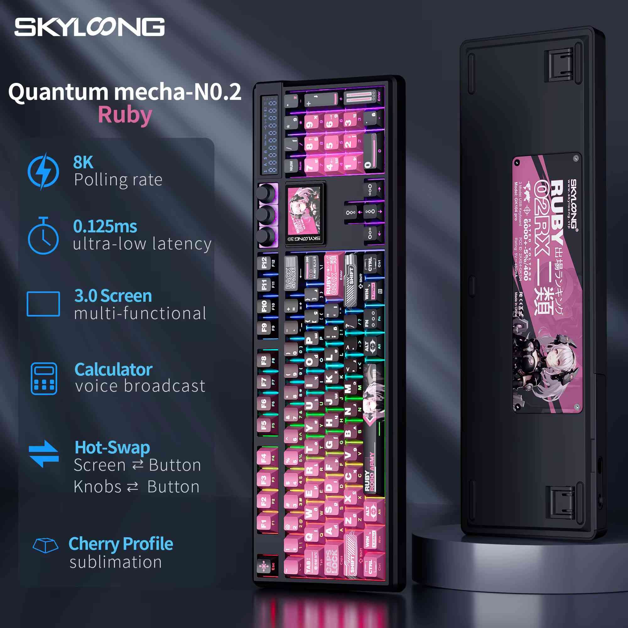 كيبورد skyloong gk104 pro جديد السعر 110


**إذا كنت صاحب هذا الإعلان وتريد حذفه لأي سبب، رجاءا أرسل رسالة إلى الدعم الفني**