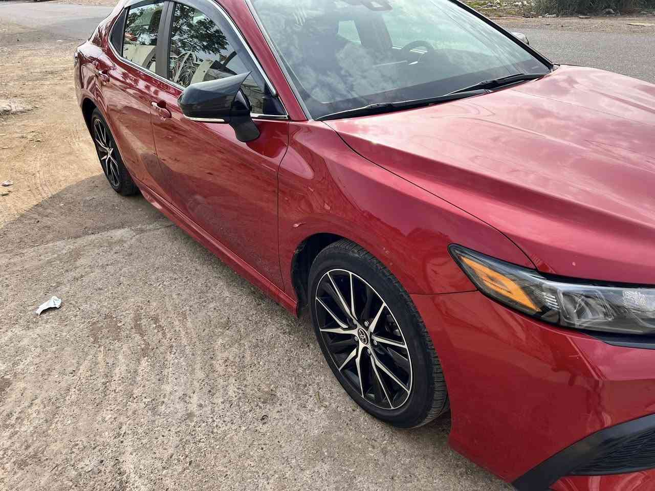 سلام عليكم تيوتا كامريSE موديل 2023امريكي حادث جاملغ خلفي  ماشيه 42k
تحكم ستيرن
رادار امامي
‎كشنات جلد +كشن سايق كهرباء
شاشه كبيره +كار بلي 
كامره خلفيه 
محرك 2500بانزين فقط
لايت ليد زنون بلاد
شفتات استيرن 8 نمر 
بلاتوث +تلفون +حاكيه
كروس سرعه 
مثبت سرعه 
سعر 205 بيها مجال 
*********** 
العنوان ديالى خانقين 
سونر مرفق بلمنشور
