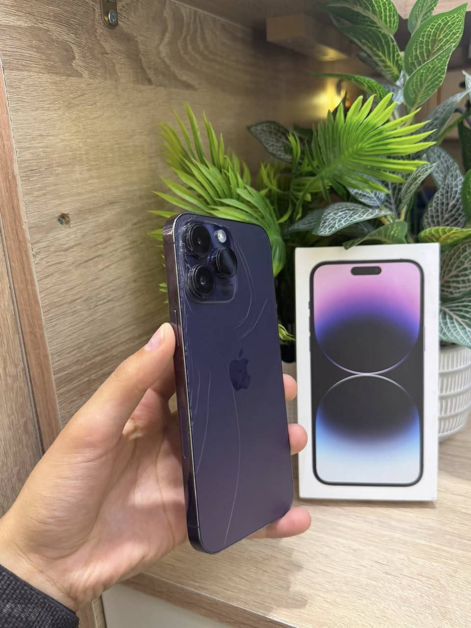 ❤️ايفون 14 برو ماكس بنفسجي❤️
🔥🔥السعر: 590 الف دينار فقط🔥🔥

ذاكرة 128
بطارية 76‎%‎
نضافة عالية
شاشة 3 خيارات
فيس ايدي شغال
اي خلل مابي جهاز
مامبدل بي قطعه
فقط ضهر مكسور
ويدعم شريحة الكترونية شغالة

الاتصال:***********
العنوان: النجف الاشرف
