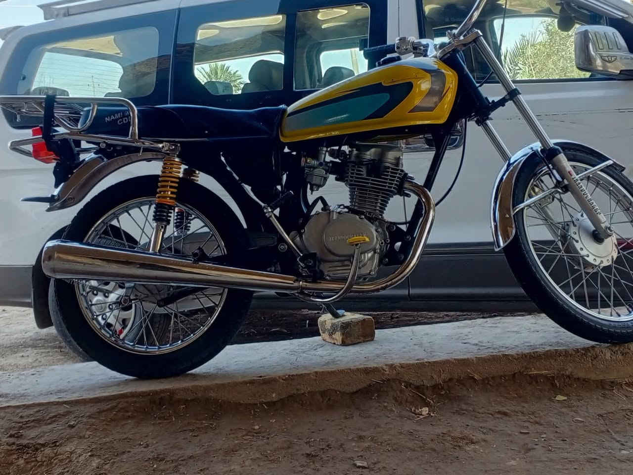 سلام عليكم اخوان دراجه مكفوله من محرك من كلشي تعمير كله ٢٥ماعده المحرك ٢٣ دراجه جديده بمعنه الكلمه ٤٢٥قرب جامعت الحله نزلت عبداله ابن زيد اتص***********
