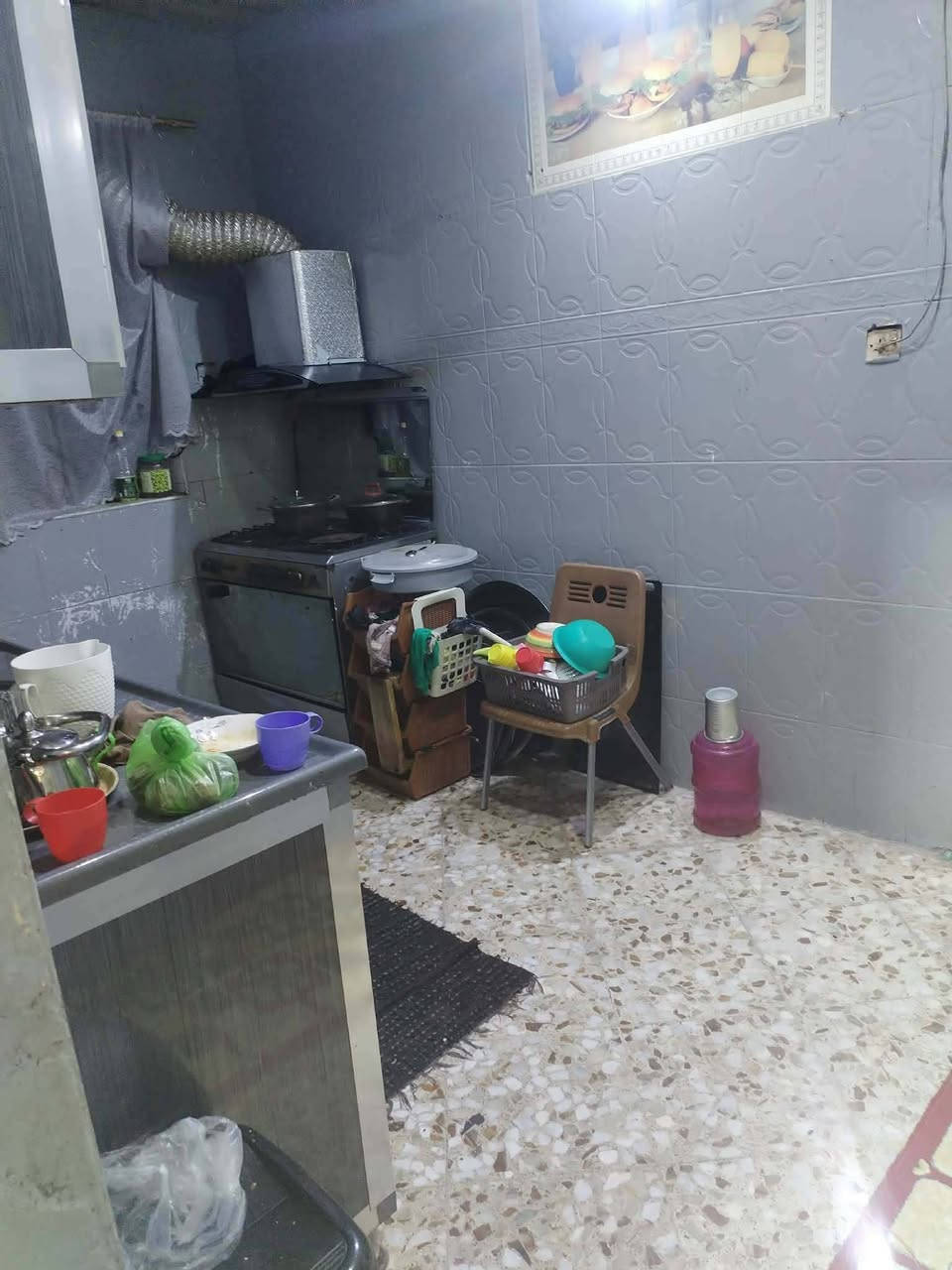 الدار للبيع مساحه 100متر طابقين. مكان كوفه الصوب الصغير  طابو زراعي.  سعر 48بيه مجال  ***********
