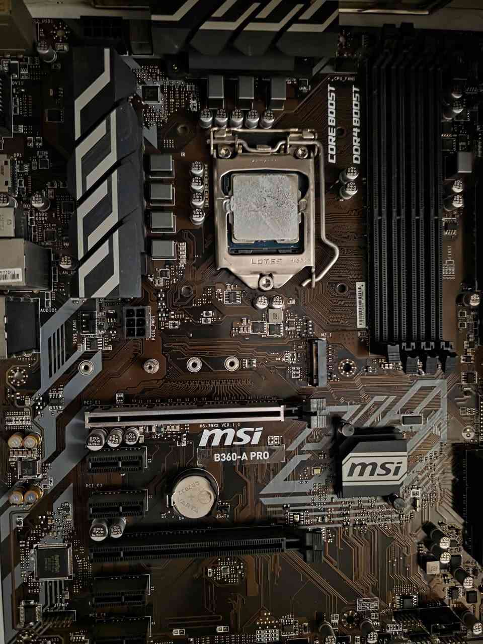 السلام عليكم
كومبو مستعمل 
Core i5 9600kf 
MSI b360a pro
Cooler master liquid cooler lite l120

للبيع
150 الف


**إذا كنت صاحب هذا الإعلان وتريد حذفه لأي سبب، رجاءا أرسل رسالة إلى الدعم الفني**