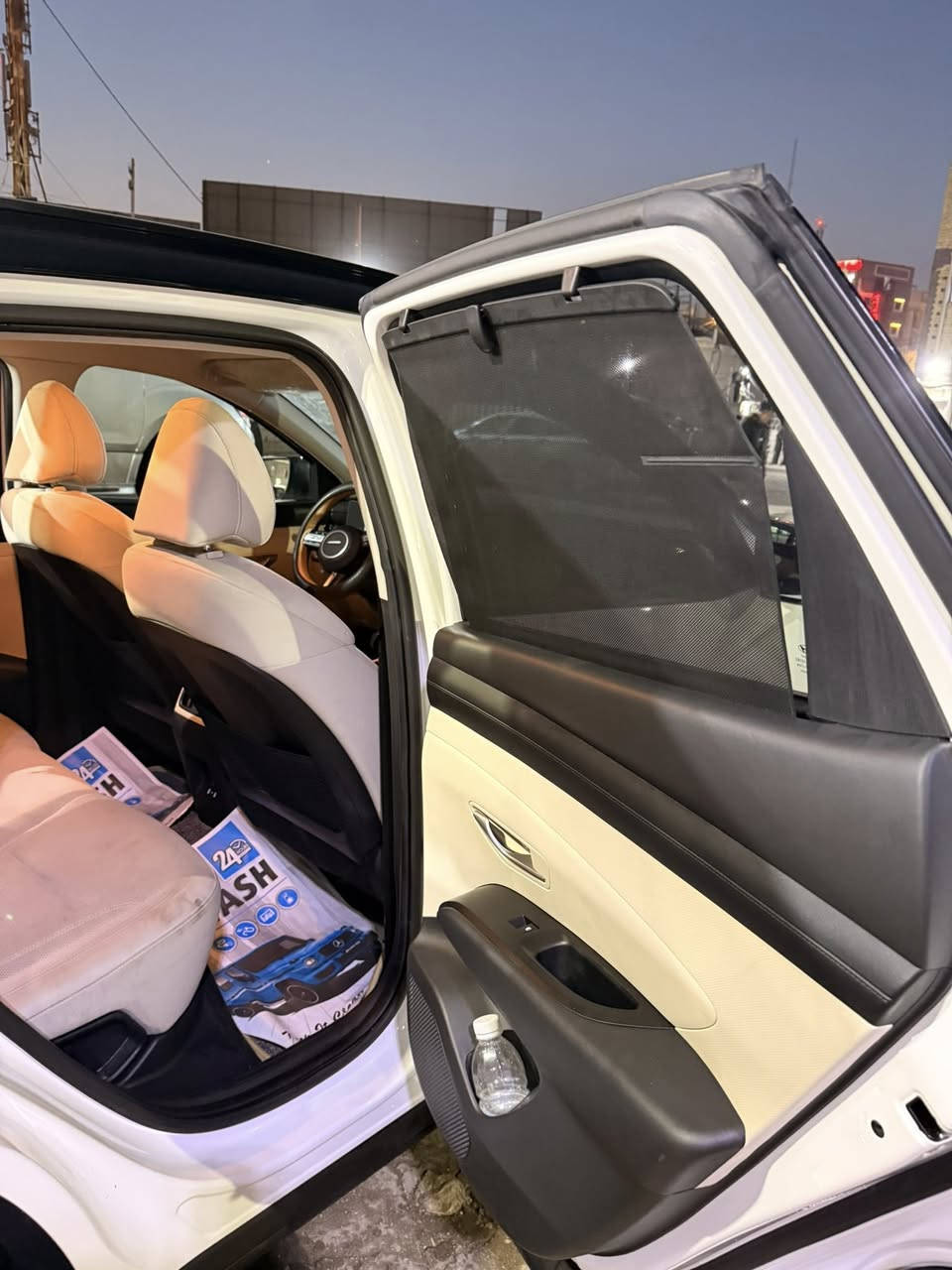 السلام عليكم للبيع هونداي توسان توكلر خليجي رقم اربيل بسم شركةاتريد تحويل اتريد وكاله فول موصفات قمارة حديد كشنات تبريد جنطة كهرباء كفاله عامه بدون اي ضرر فقط رصعتين بقبق الصندوك مؤشر عليهن السعر المطلوب 225$ مكاني كربلاء الشراي يتصل على الرقم ***********
