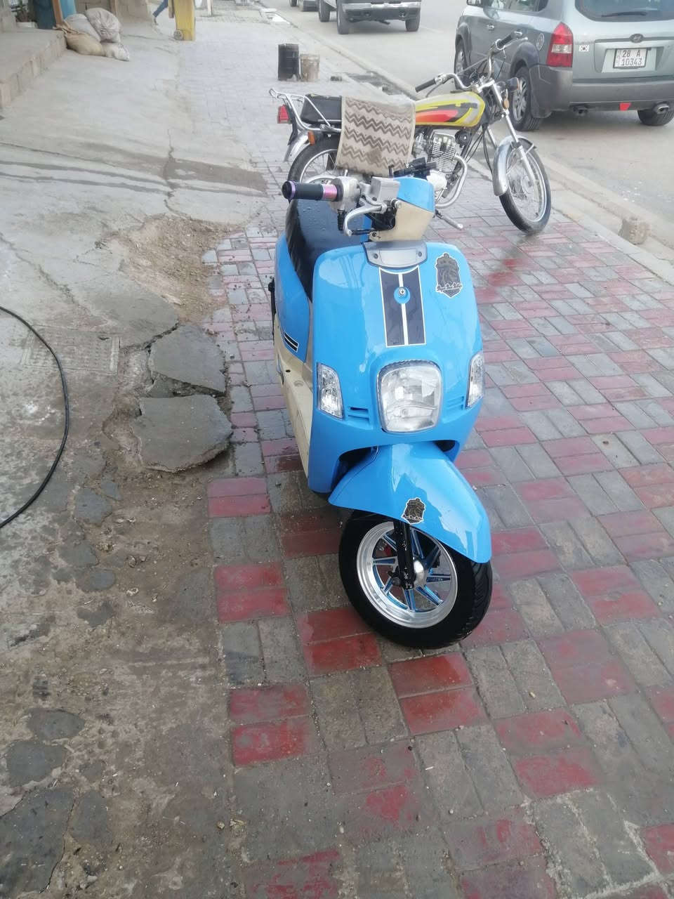 للبيع نضافته شوفت عينك دراجه جديده جاهزه من كلشي
السعر 450 بيه مجال شراي يتصل *********** مكاني كربلاء الاتصال فقط خاص
