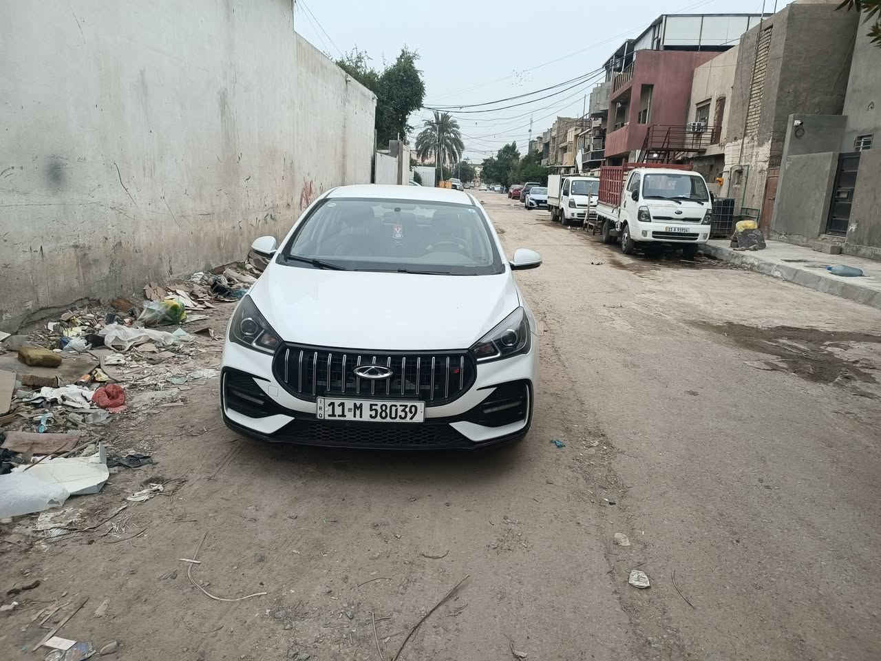 السلام عليكم
شيري اريزو 5 موديل ٢٤.
ماشيه ٧١ 
تحويل ثاني يوم 
***********
