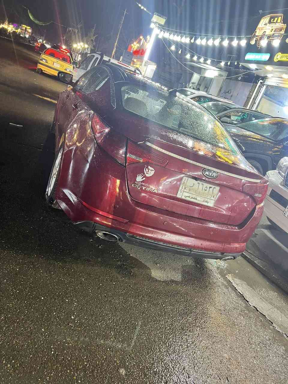 السلام عليكم كيا اوبتما 2012فول مواصفات رقم بغداد باسمي تحويل مباشر صبغ حزام كير محرك كفاله تخم تايرات صدر جديد تبريد كله شغال السيارة بيع مستعجل 80$ وبيها مجال قليل بغداد الحسينيه ***********
