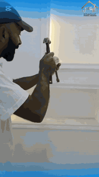 مو كل شغل ديكور..التنفيذ هو الفرق👍 تناغم الألوان يخلق الجمال جدار  Bre...