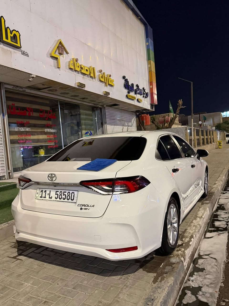 السلام عليكم 
كورلا موديل 2025 مال اقصاد مقترض وكفيل على وضع الشركه ماشيه 22 رقم بغداد راعيها بكربلاء 
السياره بيها مدكر خلفي صبغ ونص من الصندوك السياره جاهزه ما ناقصها شي
العنوان البصره ـ المعقل 
السعرـ 130 وبيها مجال 
رقم صاحب السياره/ ***********

📍📍📍📍📍📍مكلف بل نشر 📍📍📍📍📍
