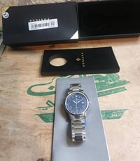 Poniger P3.05 • مينا أزرق • حركة NH35A