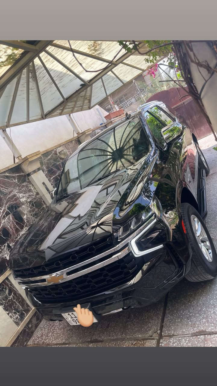 CHEVROLET TAHOE 2022
حجم المحرك V8 5300 المرغوب

رقم بغداد  بسمي 

المواصفات

بصمة

لايتات زينون

تشغيل عن بعد

بصمة تشغيل

بصمة 4 ابواب

مانع انزلاق

سايد بريك بصمه

حساس امامي

حساس خلفي

شاشة ابل كار بلي

تحكم ستيرن جهتين

كامرة خلفية

كشنات كهرباء وقماش

نقطة عمياء بالمري الجانبية

ثلاجة

رادارات

تنبيه عند الاقتراب ضوء احمر مع تنبيه صوت عالي

7 راكب

داخل صاج

السيارة مكفولة لا بارد ولا صبغ من كلشي 

السعر  438
مكان بغداد
***********
