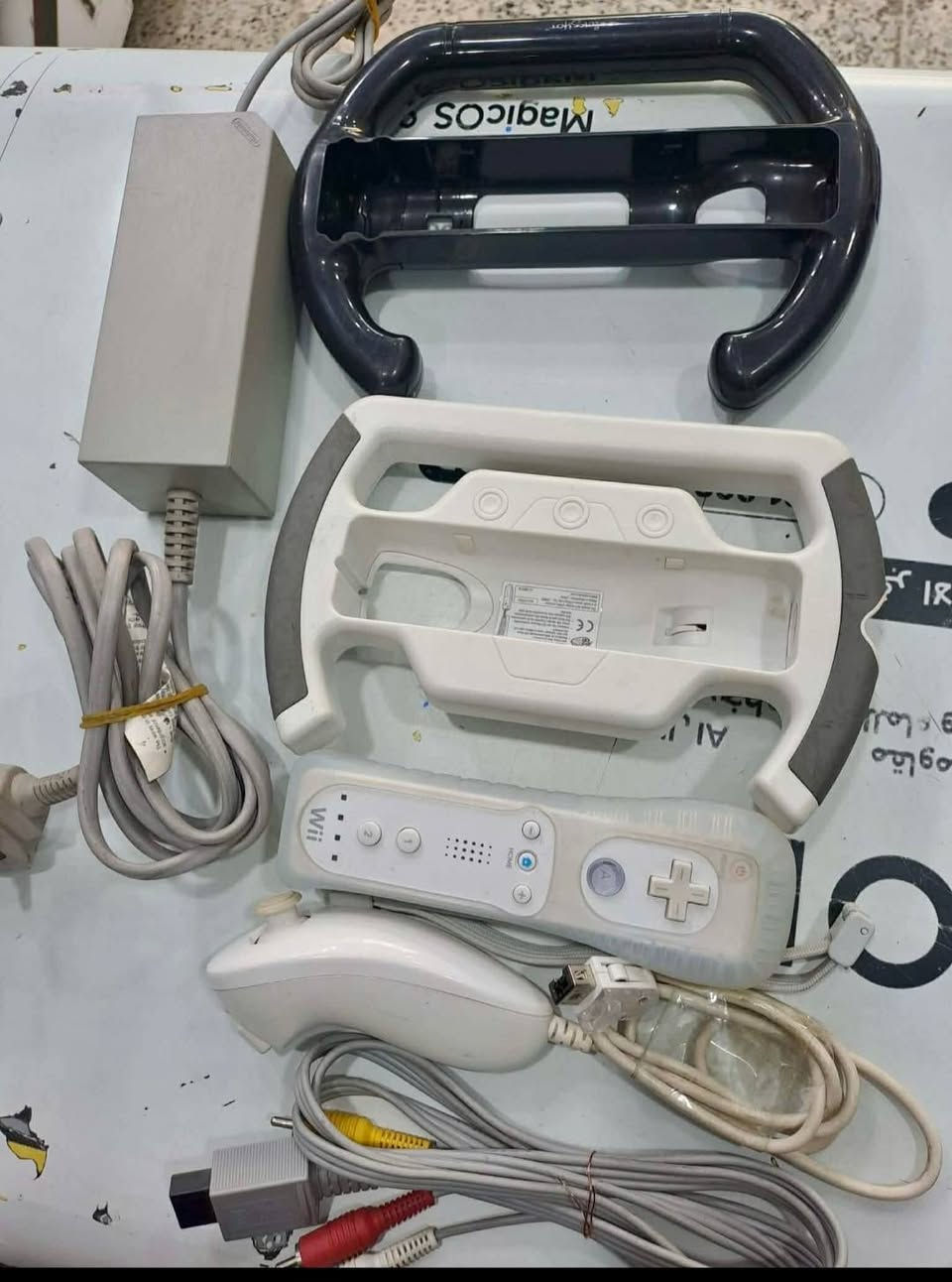 جهاز ننتندو wii مراوس ببلي ٣ فقط(عنواني ناصرية)


**إذا كنت صاحب هذا الإعلان وتريد حذفه لأي سبب، رجاءا أرسل رسالة إلى الدعم الفني**