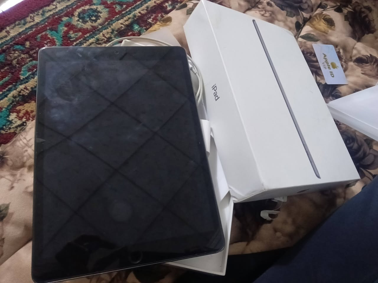 اسلام عليكم هاذه ايباد 9 ذاكره 64شرط جديد وانطي بي ضمان شهر اذا بي مشكله يرجع وتاخذه بلاش
مكاني كركوك توصيل عندي ع لمشتري بعد تحويل المبلغ ايباد جديد مابي اي عيب كامل ملحقات بس بي كسر بل لزكه 
الزكه شرط اصليه او ويا كفر كامل سعره بلاش ب 300وبي مجال لل شراي الميشتري لا يتعبني ايباد جديد والله مستعمل قليل بطاريه بل فحص اذا اقل من 97مرجوع 
اسلام عليكم هاذه ايباد 9 ذاكره 64شرط جديد وانطي بي ضمان شهر اذا بي مشكله يرجع وتاخذه بلاش


**إذا كنت صاحب هذا الإعلان وتريد حذفه لأي سبب، رجاءا أرسل رسالة إلى الدعم الفني**