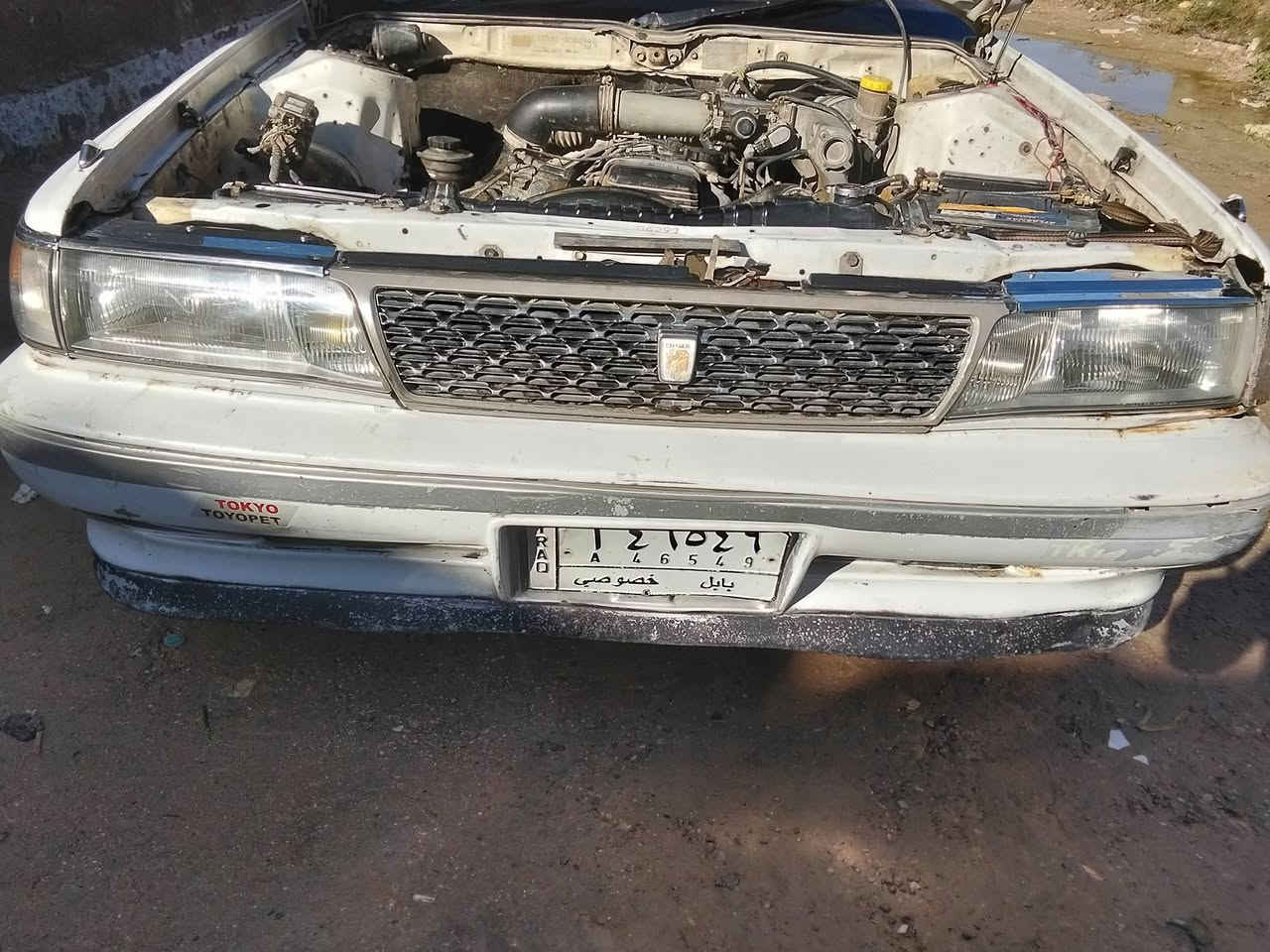 شيزر عظم مديل 90بسمي السياره للبيع كوفه علوت الفحل السعر 38ورقه وبيها مجال رقم ***********
