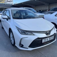 كورلا شركة SASكفالة عامة موديل 2023 ماشية km50 فول مواصفات محرك1.8 رقم...