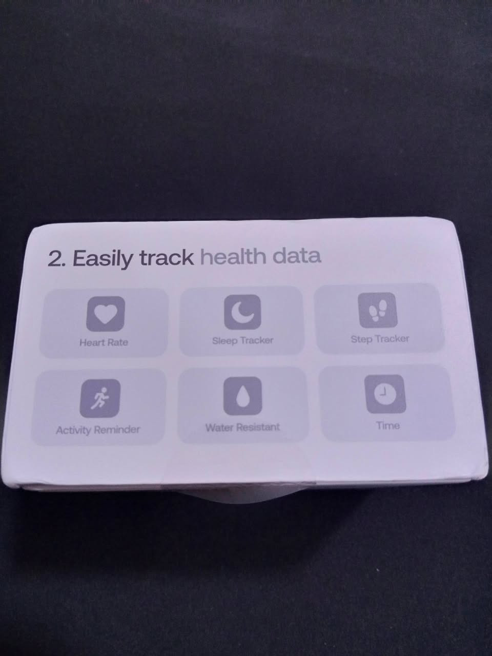 ساعة باند رياضية
يتوفر توصيل ٣الف .


**إذا كنت صاحب هذا الإعلان وتريد حذفه لأي سبب، رجاءا أرسل رسالة إلى الدعم الفني**