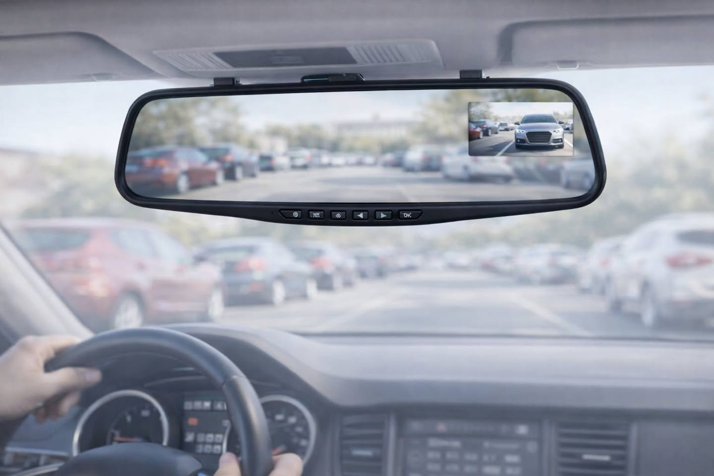 السعر 35 ول توصيل مجاني لجميع المحافظات 🔥🔥
مرآة السيارة الذكية Vehicle Blackbox DVR - كاميرا مزدوجة وشاشة 4.5 بوصة

• الموديل: Z-3061.

كاميرا داش كام متطورة مدمجة داخل مرآة الرؤية الخلفية، تمنحك تسجيلًا كاملًا للطريق من الأمام والخلف مع شاشة عرض مدمجة لتعزيز أمان قيادتك.

• شاشة عرض مدمجة: تأتي بشاشة مقاس 4.5 بوصة من نوع TFT مدمجة في المرآة لمتابعة التسجيل مباشرة.

• تصوير عالي الدقة: تدعم تسجيل الفيديو بدقة Full HD 1080P لضمان وضوح التفاصيل والصور.

• عدسة واسعة الزاوية: مزودة بعدسة رؤية عريضة (Wide-angle lens) بزاوية 170 درجة لتغطية أكبر مساحة ممكنة من الطريق.

• نظام تسجيل الطوارئ: يحتوي على مستشعر G-Sensor الذي يقوم بحماية الفيديوهات من المسح عند حدوث اصطدام.

• خاصية الرؤية الليلية: تدعم تقنية Night Vision لتحسين جودة التصوير في ظروف الإضاءة المنخفضة.

• مراقبة ذكية: تدعم ميزات اكتشاف الحركة (Motion Detection) والتسجيل الدوري (Cyclic Recording) لضمان عدم توقف التسجيل.

المواصفات:
• دقة الفيديو: 1920x1080P / 1280x720P.
• صيغة الفيديو: MOV (H.264, Audio: AAC).
• تخزين الذاكرة: تدعم بطاقة ذاكرة TF حتى 32 جيجابايت كحد أقصى.
• البطارية: مدمجة بسعة 150mAh.
• واجهة الطاقة: 12-24V 2A.
• اللغات: تدعم لغات متعددة.
• الميكروفون والسبيكر: مدمج داخل الجهاز.

محتويات العلبة:
• مرآة الرؤية الخلفية المزودة بالكاميرا والشاشة.
• كاميرا خلفية إضافية.
• وصلات التركيب والطاقة.


**إذا كنت صاحب هذا الإعلان وتريد حذفه لأي سبب، رجاءا أرسل رسالة إلى الدعم الفني**